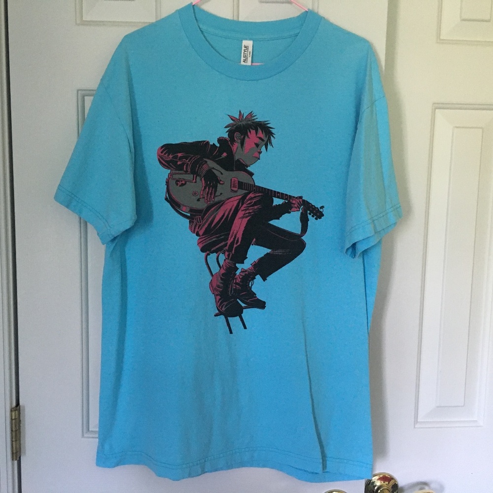 Gorillaz 2D the Now Now t-shirt from Hot Topic